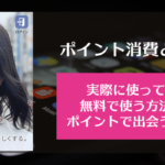 PCMAX(PCマックス)のポイント消費一覧と料金、無料ポイント