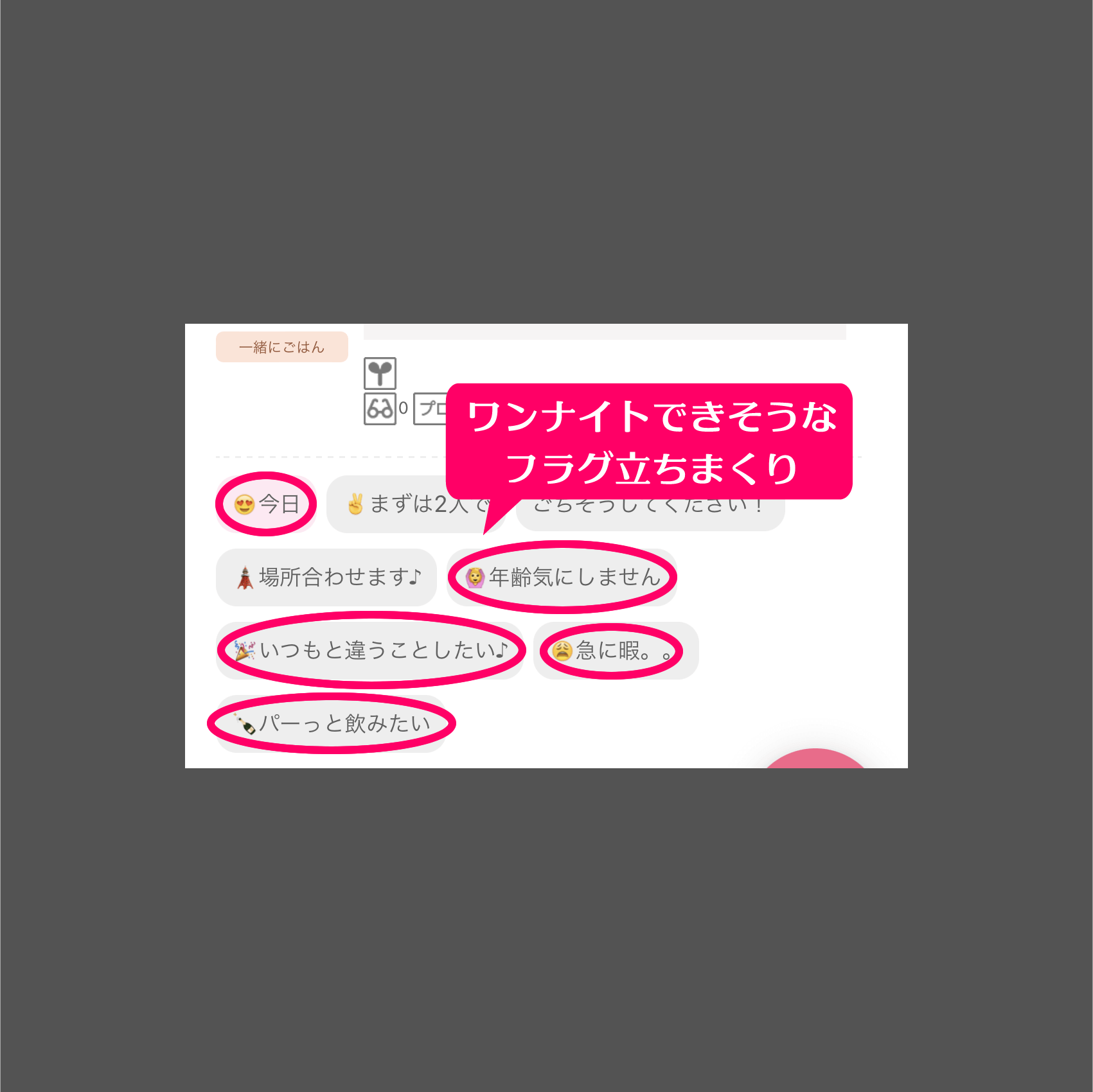 ワクワクメールの「一緒にご飯」掲示板で出会ってタダマンからセフレ関係になれた女子大生の募集内容③